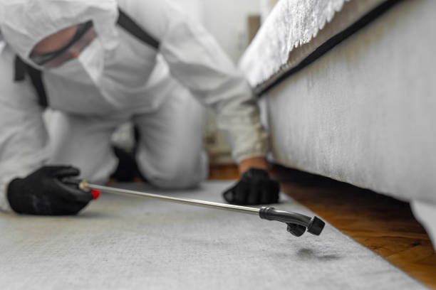 Professional Mosquito Control technician working in Jamestown, CA